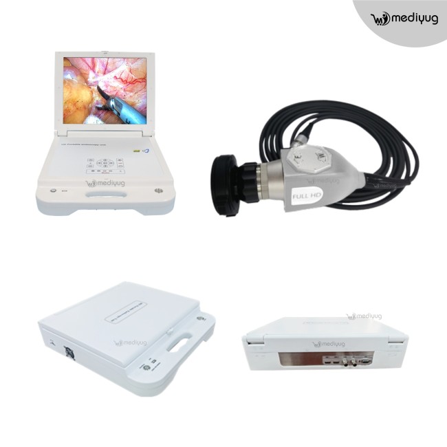 MEDIYUG PORTABLE FULL HD ENDOSCOPY CAMERA UNIT 4-IN-1 | Laparoscopy | ENT | Urology |Full HD Endoscopy Camera Unit | MYGW612