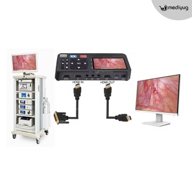Medical Surgical Video Recorder for Endoscopy and Laparoscopy Camera | Mediyug Unique HD Pro | UHD-PRO | Full HD Surgical Video Recorder