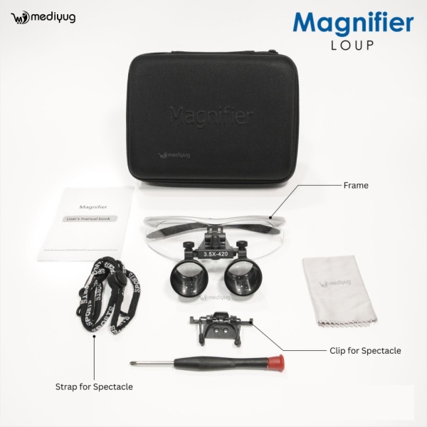 Mediyug High Quality Surgical Loupe- 3.5x