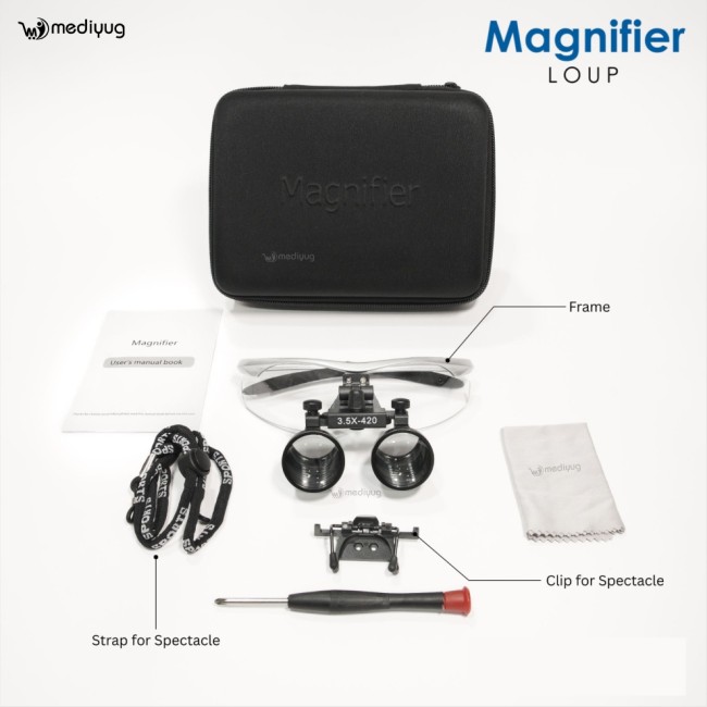 Mediyug High Quality Surgical Loupe- 3.5x Mediyug High Quality Surgical Loupe- 3.5x