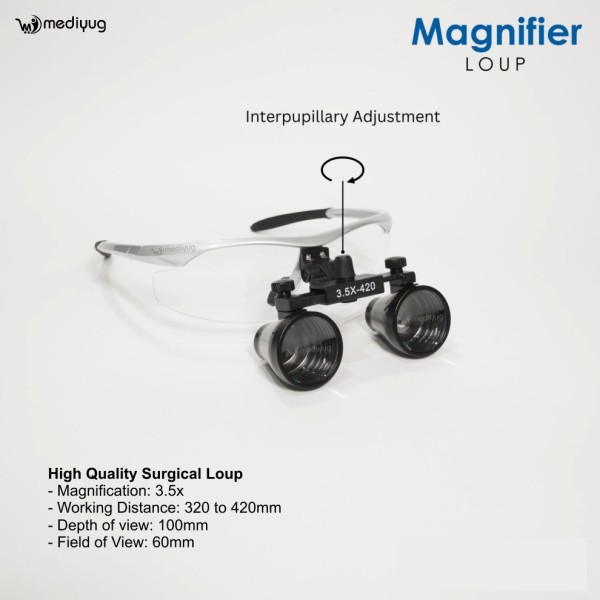 Mediyug High Quality Surgical Loupe- 3.5x
