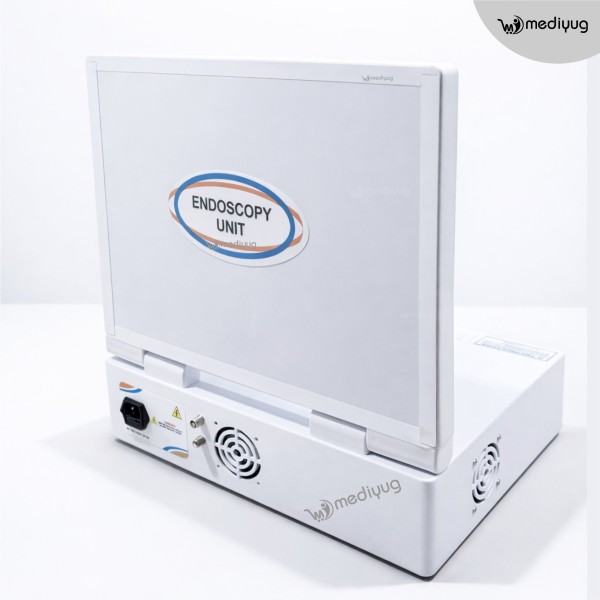 Mediyug Portable Endoscopy Camera Unit MYG-17U-WB  | Imported Camera Head | 3-in-1 Endoscopy System with HD Camera, LED Light Source & 17 inches HD Monitor