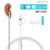 3 in 1Full HD Otoscope 1.3MP, Visual 5.5mm Ear Endoscope Camera