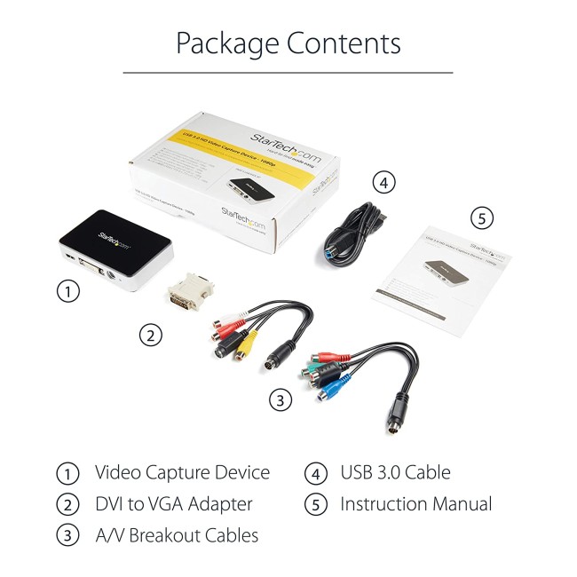 Startech USB 3.0 HD Capture Device